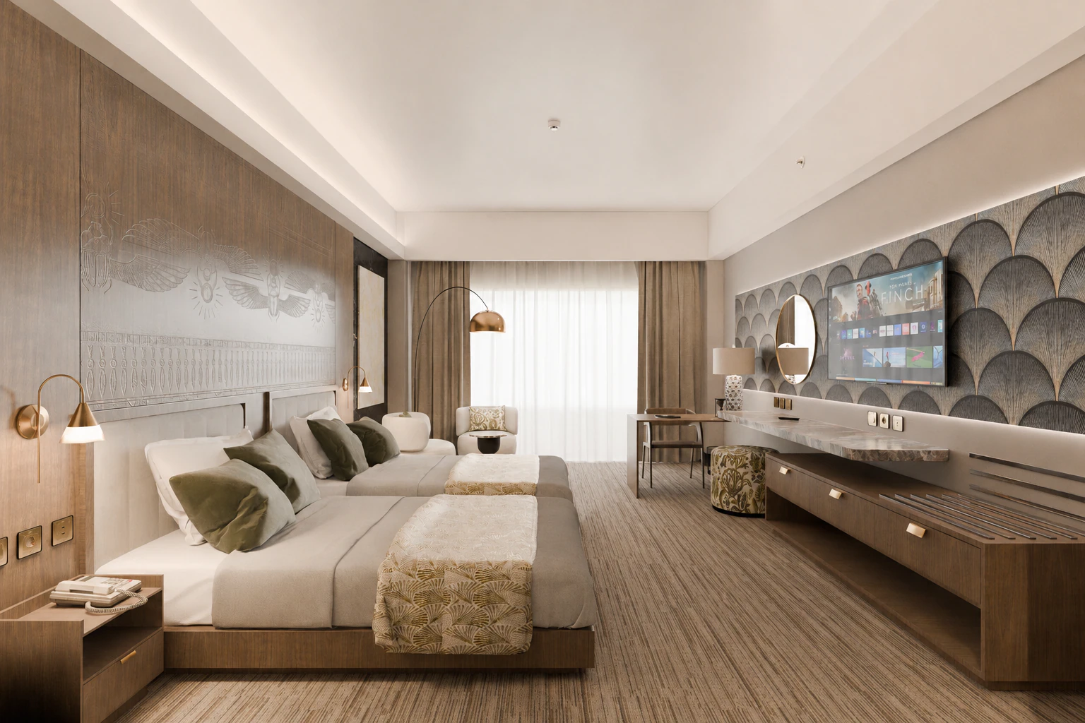 El Farida Hotel Room thumbnail 4