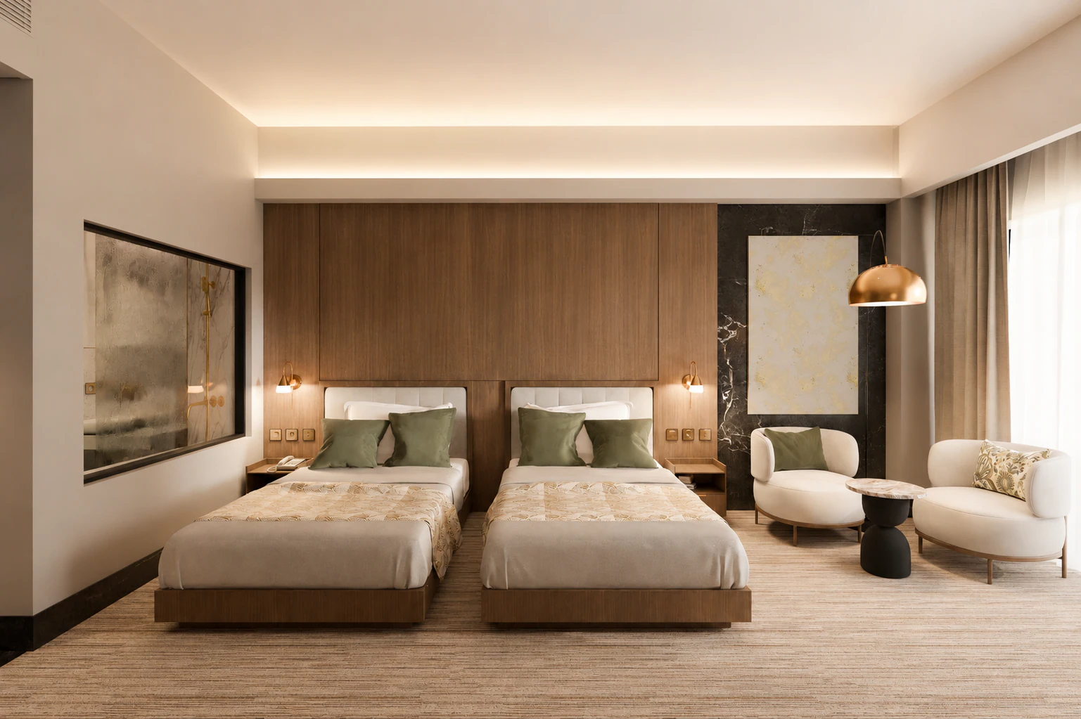 El Farida Hotel Room thumbnail 9