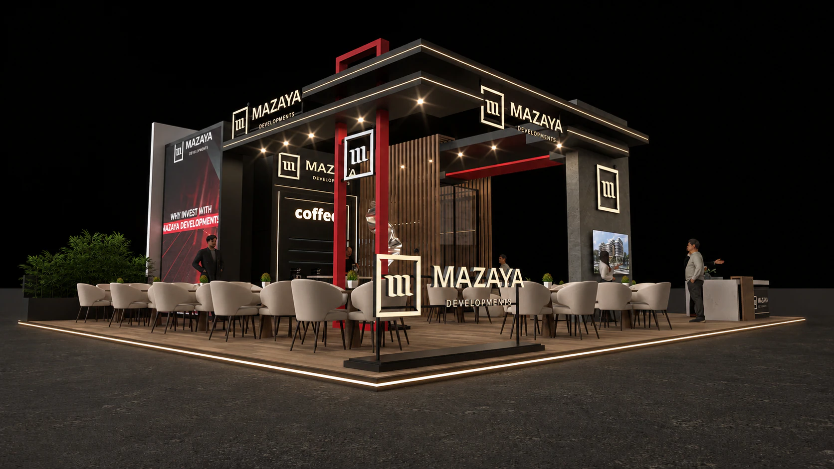 Mazaya Developments Booth hero image