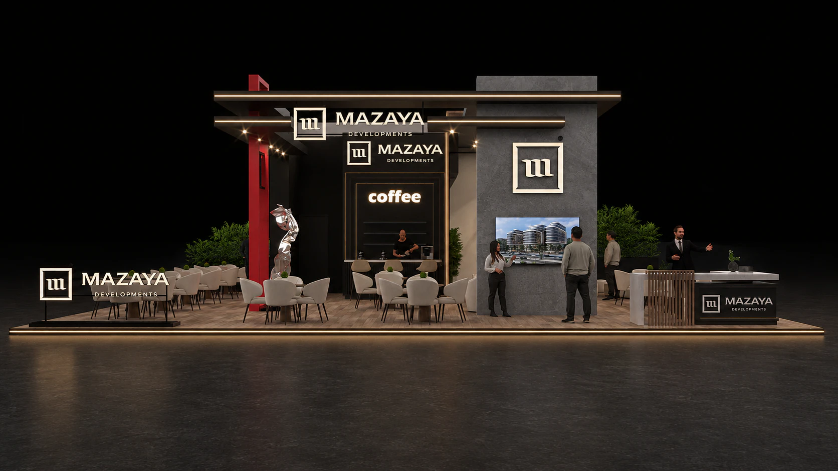 Mazaya Developments Booth thumbnail 4