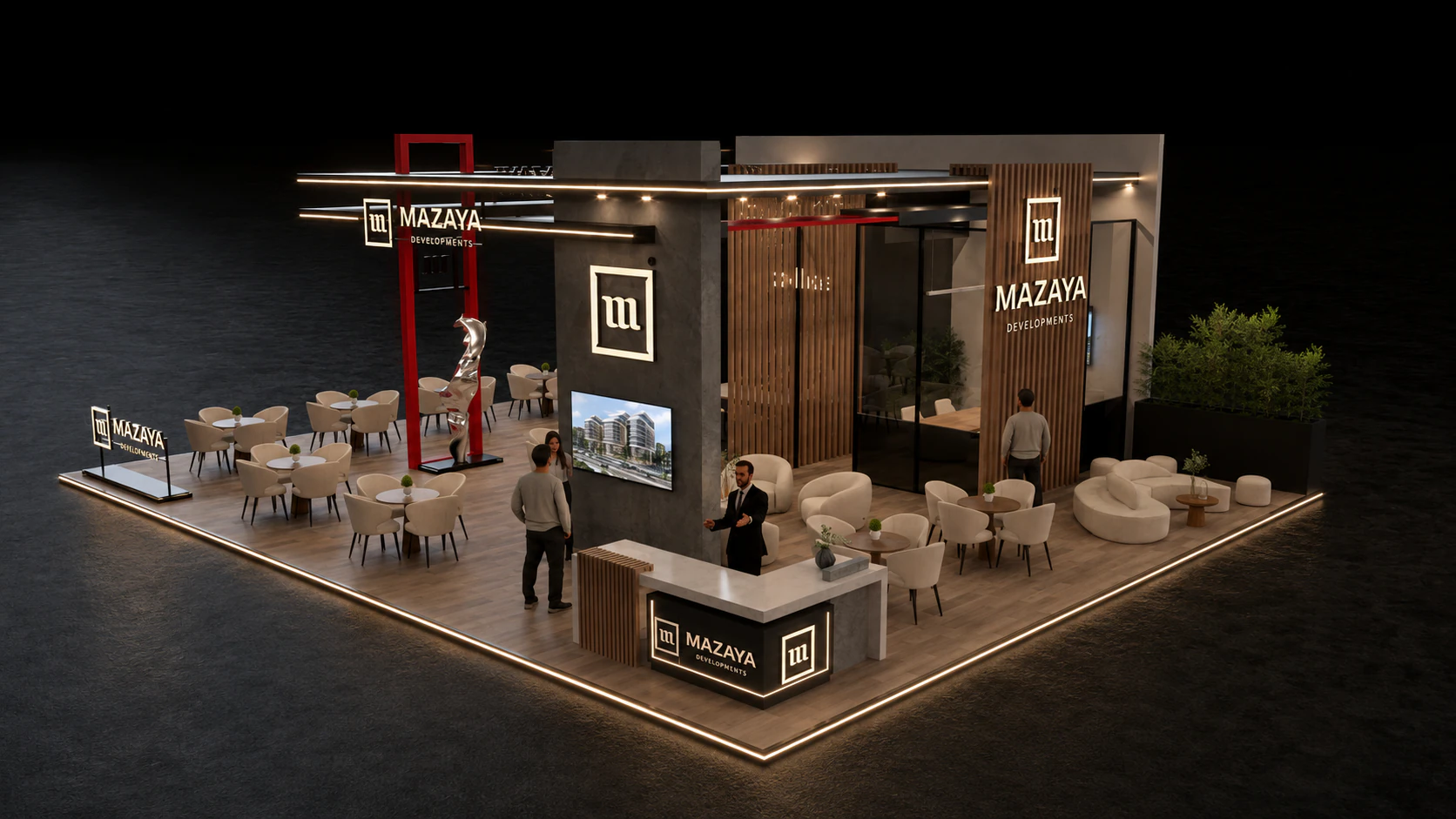 Mazaya Developments Booth thumbnail 7