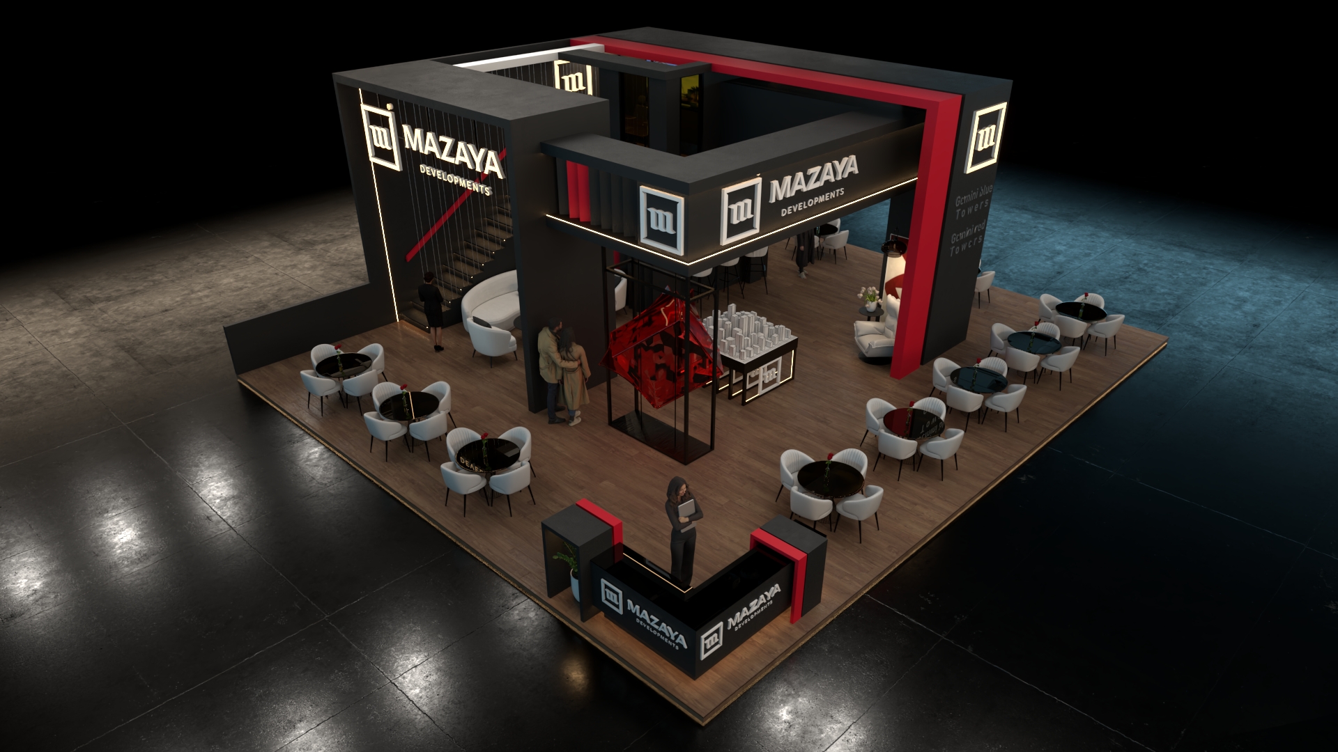 Mazaya Developments Booth thumbnail 6